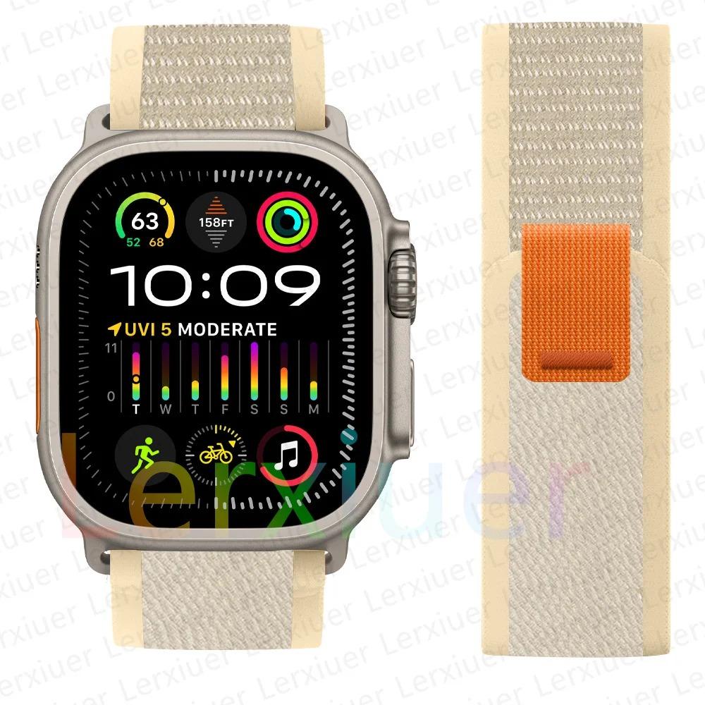 Armbänder für Apple Watch ultra2 Band 49mm 46mm 42mm 44mm 40mm 45mm 41mm Trail-Loop-Armband correa iwatch Serie se 3 7 8 9 10 11