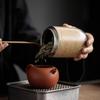 Kiln-transformed ceramic tea canister, small sealed jar, portable storage jar