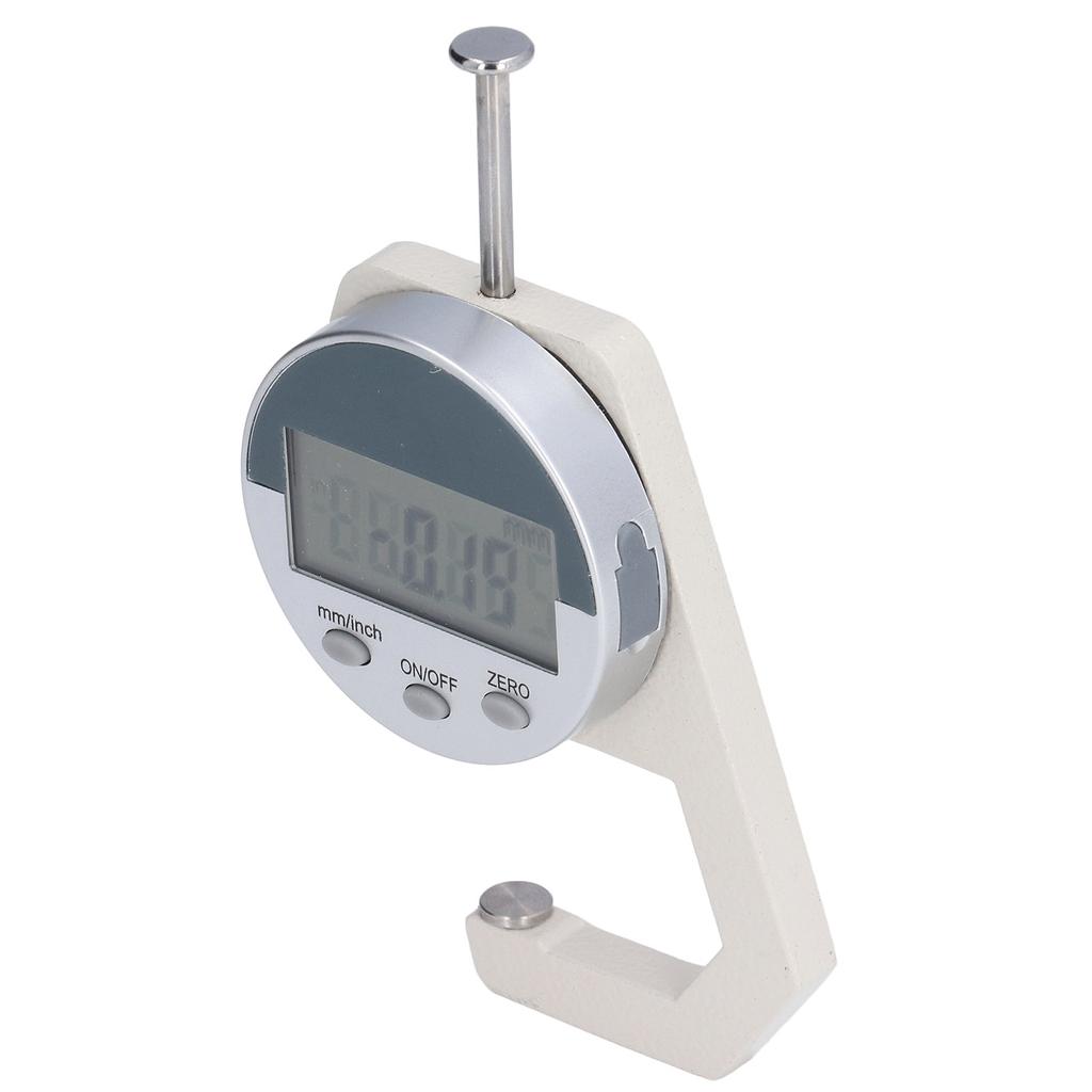 Thickness Meter Mini Portable LED Display 0 To 25.4mm Multifunctional Digital Thickness Gauge for