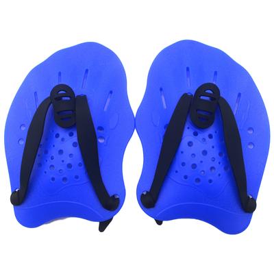 1 Pair Contoured Swim Hand Paddles Swimming Training Paddles with Adjustable Straps Swimming Fins