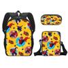 Backpack Spiderman Cartoon Collection Shoulder Bag Pencil Case For School Days