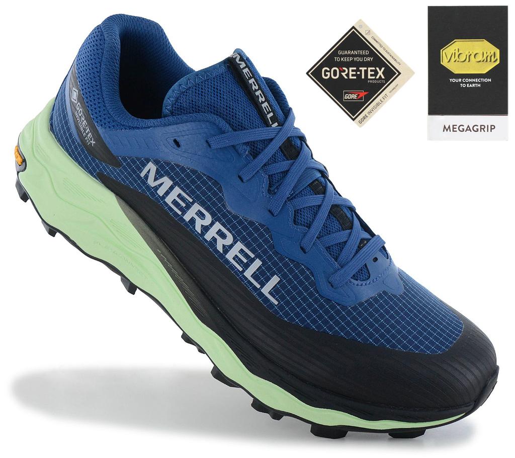 Merrell Agility Peak 6 GTX GORE-TEX - Men's Trail Running Shoes Hiking Shoes Blue J00005009 ORIGINAL