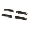 ABS Carbon Fiber Interior Door Handle Trim For Land Cruiser LC200 J200 08-22