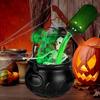 Halloween Decor Witches Cauldron Diffuser  Bubbling Pot Haunted House Spooky Party Supplies Holiday Decorations Prop Cauldron