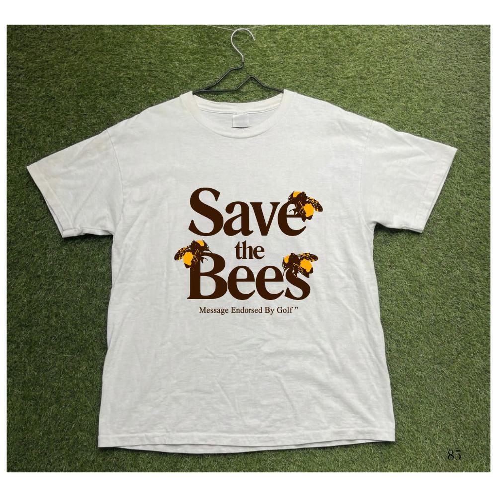 Tyler The Creator Save The Bees TShirt Golf Style Graphic Tee Unisex S5XL Unisex T-Shirt M