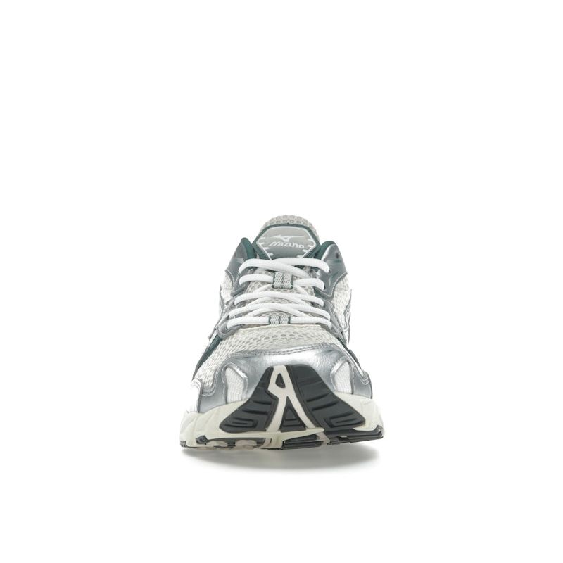Mizuno Wave Rider 10 White Slate Bistro Green Men Sneakers Snow-White D1GA243107