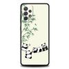 Custodia per Telefono Panda Cartone Animato Per Samsung Galaxy A15 A13 A51 A71 A41 A31 A21S A03S A05 A35 A32 A55 A23 A25 A33 A53 A73 5G Cover