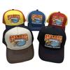 Bald Eagle Embroidered Sun Hat Male And Female Couple Mesh Cap Truck Driver Hat Breathable Baseball Cap