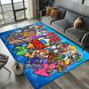3D Classic star Game Cartoon Carpet Rug for Living Room Bedroom Home Sofa Decoration,kids Play Non-slip Floor Mat Christmas Gift