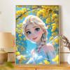 Disney diamond painting 5D round diamond full diamond Elsa handmade sticker, home decor painting