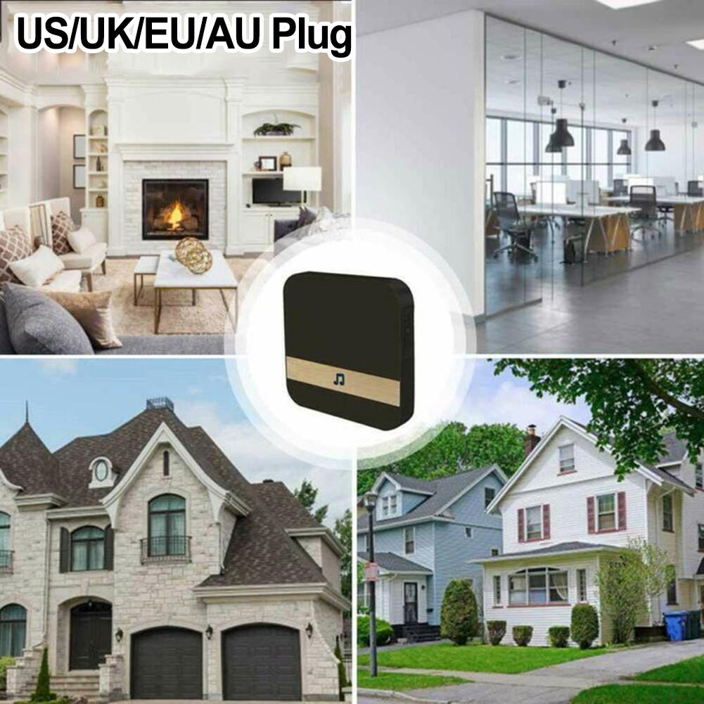 Strong Penetration Door Chime WiFi Doorbell 4-volume Adjustable