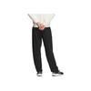 adidas FW24 Logo Knit Tracksuit Comfortable Versatile Wide Leg Knit Sports Pants Men Bottoms Black JM3404