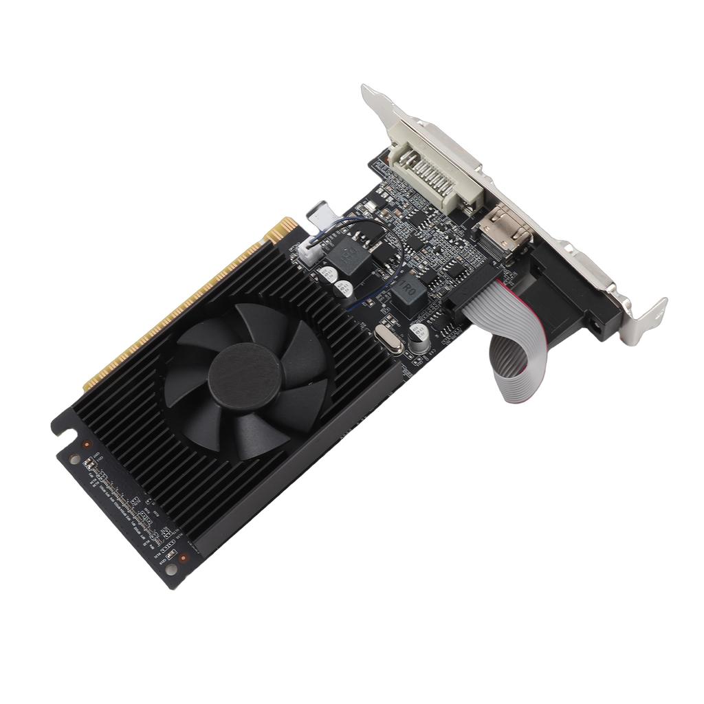 JINGSHA GT210 Graphics Card 1GB DDR3 64bit Memory Video Card Computer Graphics Card Support HD+VGA+DVI D Ports for