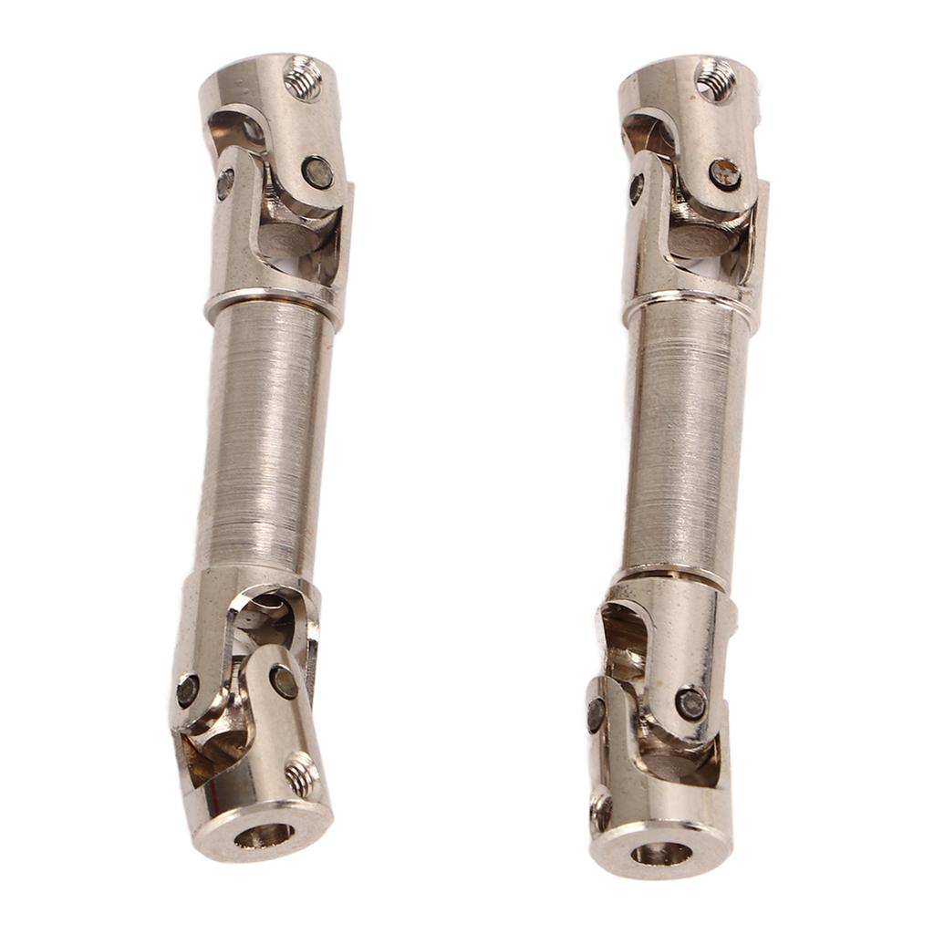 2Pcs RC Car Drive Shaft High Strength Steel Structure RC Car Upgrades Parts for FMS FCX24 124