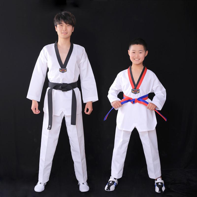 

Добок для тхеквондо для дорослих та дітей - Тренувальна форма з довгим та коротким рукавом XL