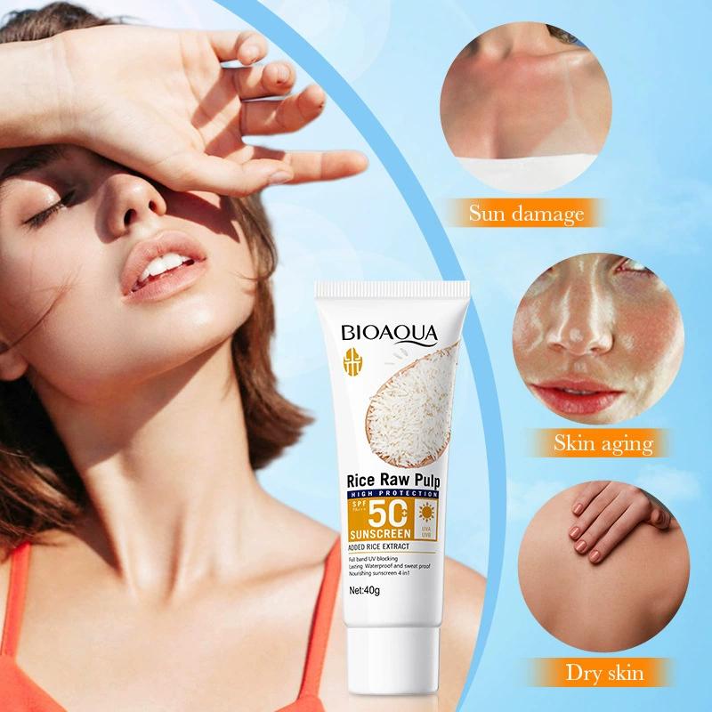 Pleťový opalovací krém SPF 50+ Tělové opalovací mléko Dlouhotrvající Nemastný Prevence spálení sluncem UV ochrana Slunce Opalovací krém