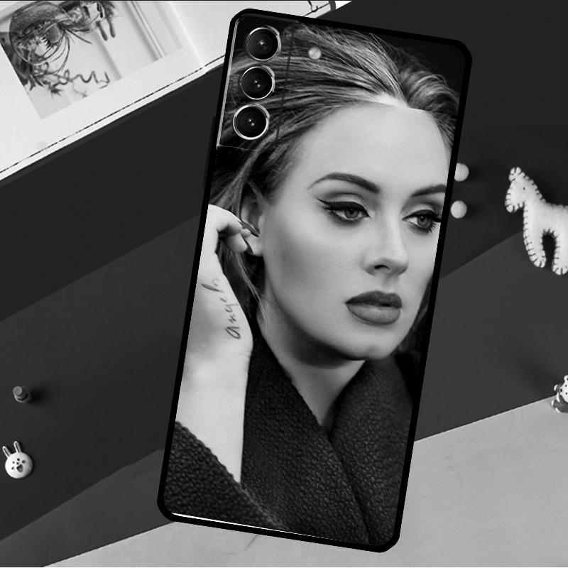 Adele Adkins Case For Samsung Galaxy S22 S23 Ultra S21 FE S8 S9 S10 Plus Note 10 20 Ultra S20 FE Coque