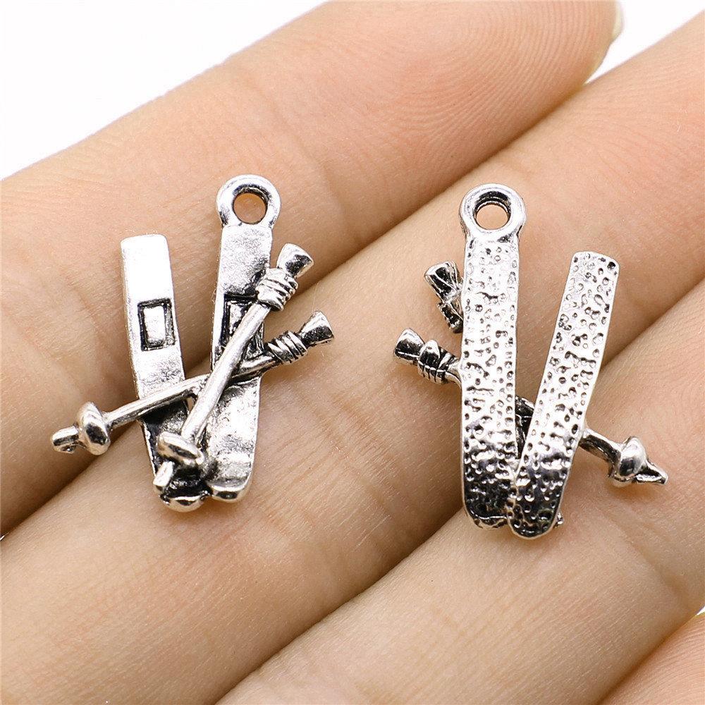 Charms Sports Exercise Pendants Wedding Jewelry Findings QC120