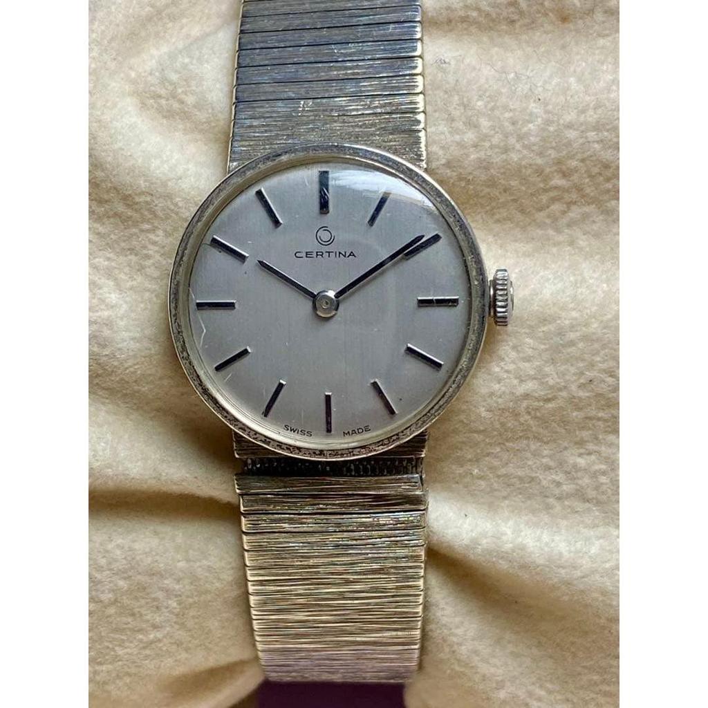 Used CERTINA Manual Winding Silver 925 Solid Vintage