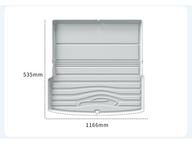Compatible TPE Floor Mats, Seat Back Mats, and Trunk Mats for Xiaopeng P7/P7i/P7+ (Models 23-26)