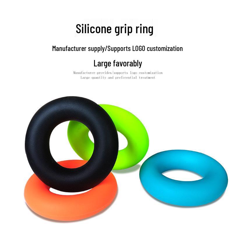 Silicone Grip Ring for Hand Rehabilitation and Strength Training