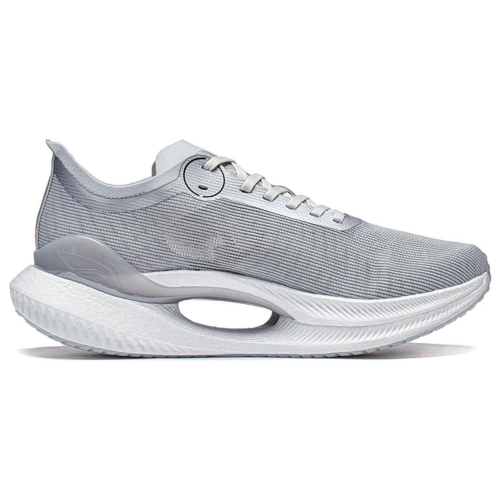 Li Ning Shadow 2 Essential Fabric Slip Resistant Abrasion Resistant Low top Running Shoes Men's Gray ARRT005-3