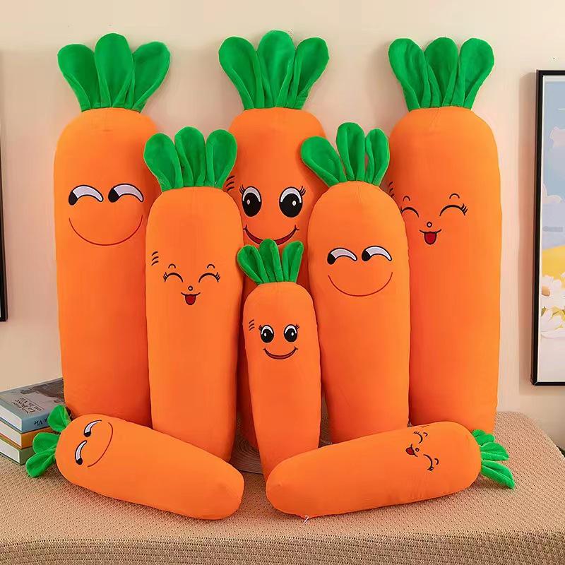 

Carrot Plush Toy Pillow - Sleep Companion & Birthday Gift 50cm