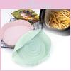 Mångsidig Rund Silikonbakplåtsmatta I Blandade Färger Perfekt För Air Fryers