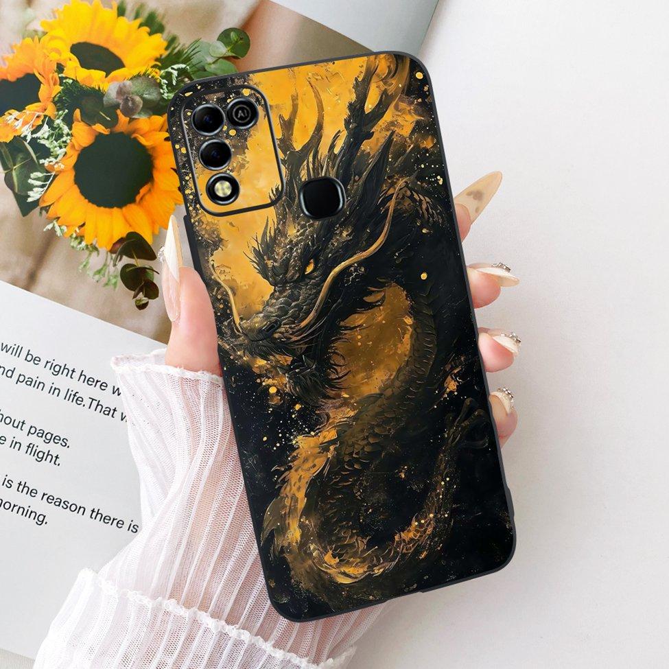 Case For Infinix Hot 11 Play Cover Luxury Fashion Funny Cute Painted Silicone Phone Casing For Infinix Hot 11Play