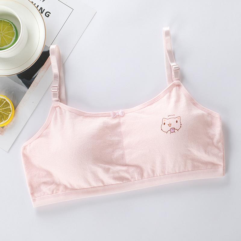 Girls Bra Cotton Training Bra Teenagers Lingerie Underwear