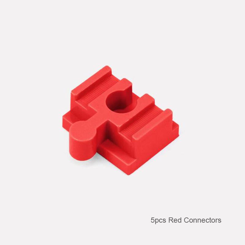 Akcesoria do torów kolejowych z drewna Łączniki torów plastikowych do zestawu torów kolejowych z drewna Adapter do torów kolejowych z drewna