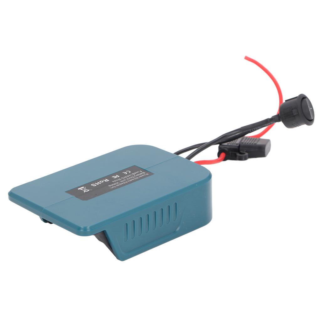 Battery Adapter 14 Gauge Wire 30A Fuse Power Converter Tool Adapter for 40V Lithium Battery