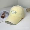 Letter Embroidered Baseball Cap Children's Summer Versatile Simple Sun Hat Showing Face Small Holes Peaked Cap Men