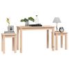 Nesting Tables Set of 3 Solid Pine Wood