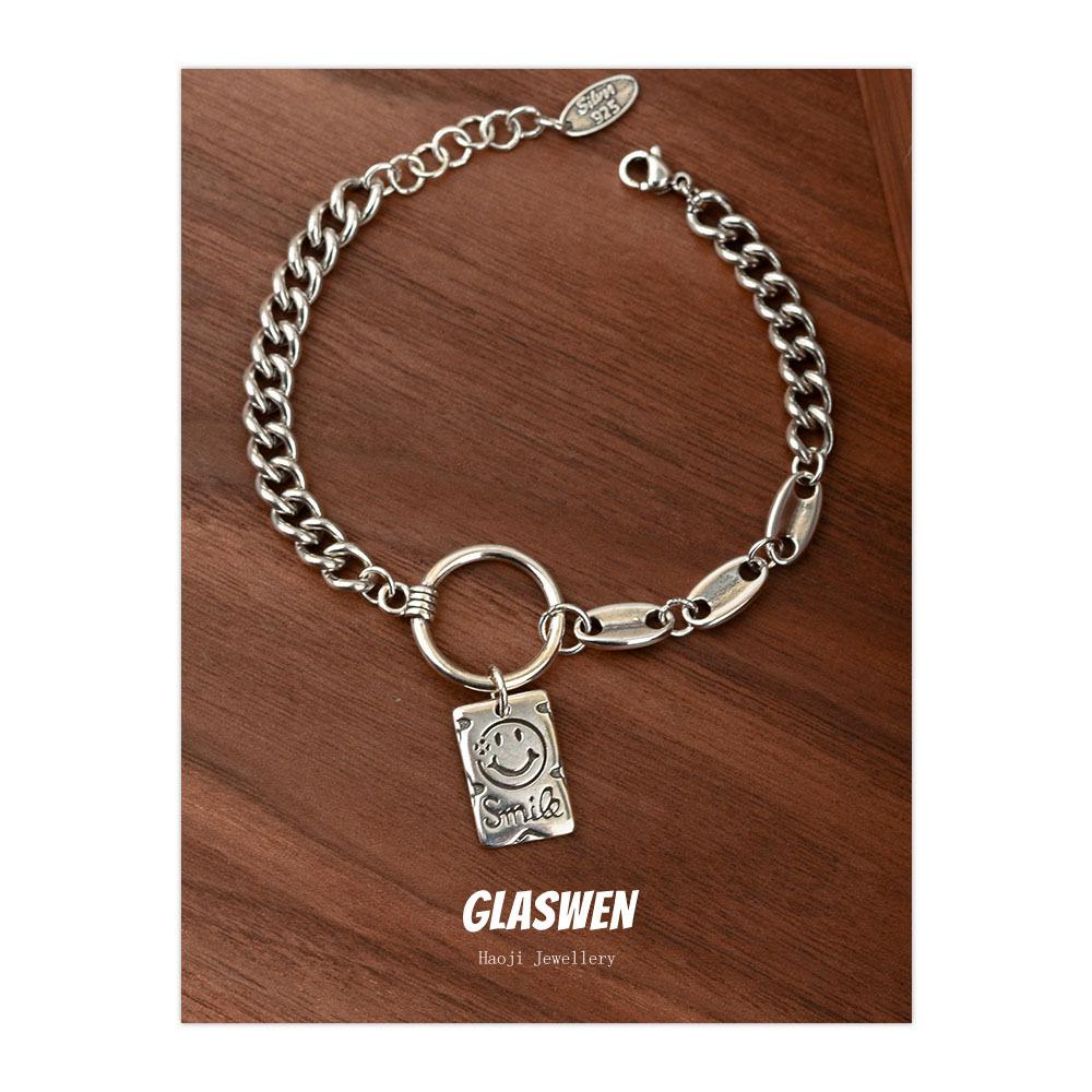 Wind Simple Personality Belt Chain Love Bracelet Femininity Versatile High-End Jewelry