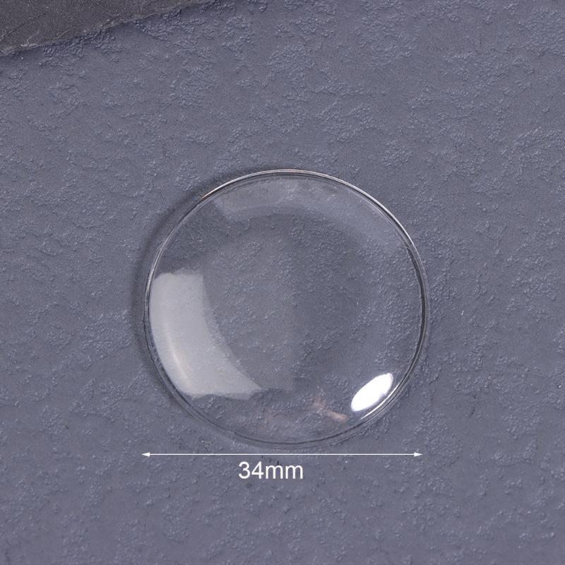 Akcesoria do zegarków 25-36MM Akrylowe Okrągłe Szkiełko Zegarka Pokrywka Zegarka Zamienna Maska Przezroczysta Powierzchnia Płaskie Szkiełko