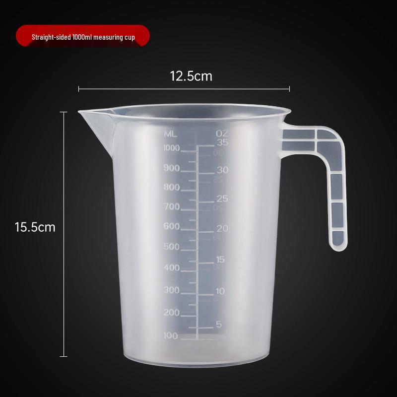 Hengzhi Large-Capacity Food-Grade Plastic Measuring Cup for Milk Tea