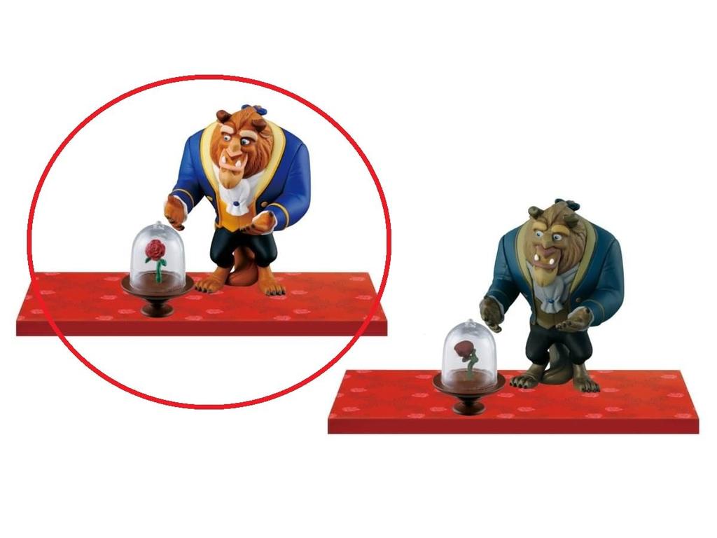 Mega World Collectible Figure A Beast & Rose Figure (Single Item)