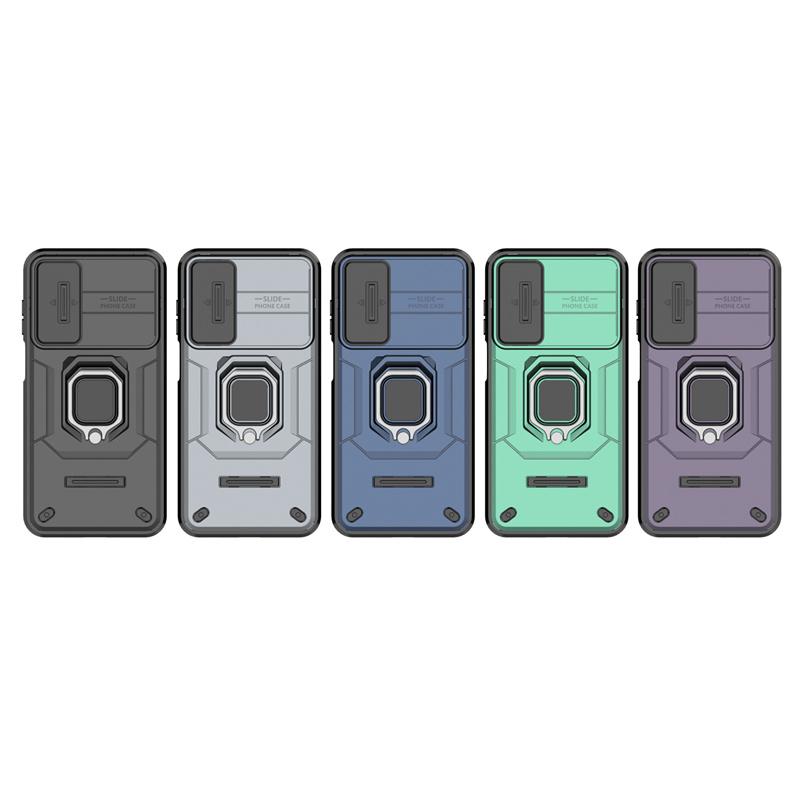For Samsung Galaxy M35 5G Case Slide Camera Ring Holder Armor Phone Case for SumsungM35 Sumsung Samsang M35 M 35 35M 2024 Cover