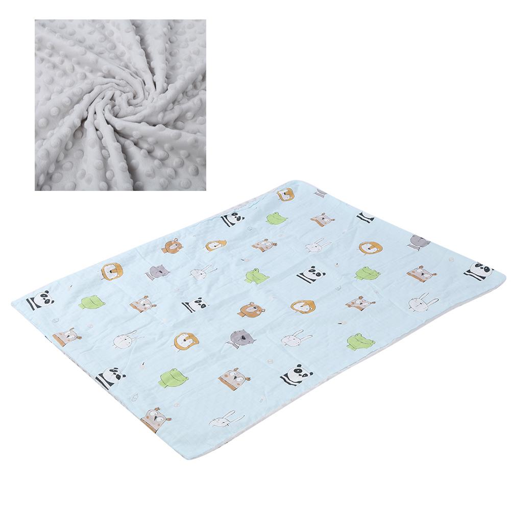 Newborn Cartoon Baby Blanket Soft Swaddle Wrap Warm Stroller Sleep Cover Kid Bedding Set#2 96 x 75cm