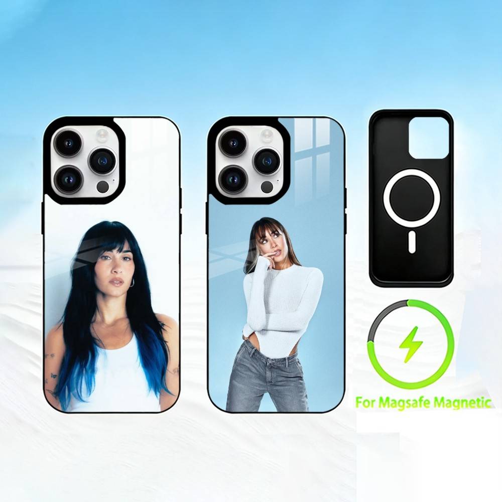 A-Aitana Phone Case For iPhone 17 16 15 14 13 12 Pro Max Plus for Mirror Wireless Magnetic Cover