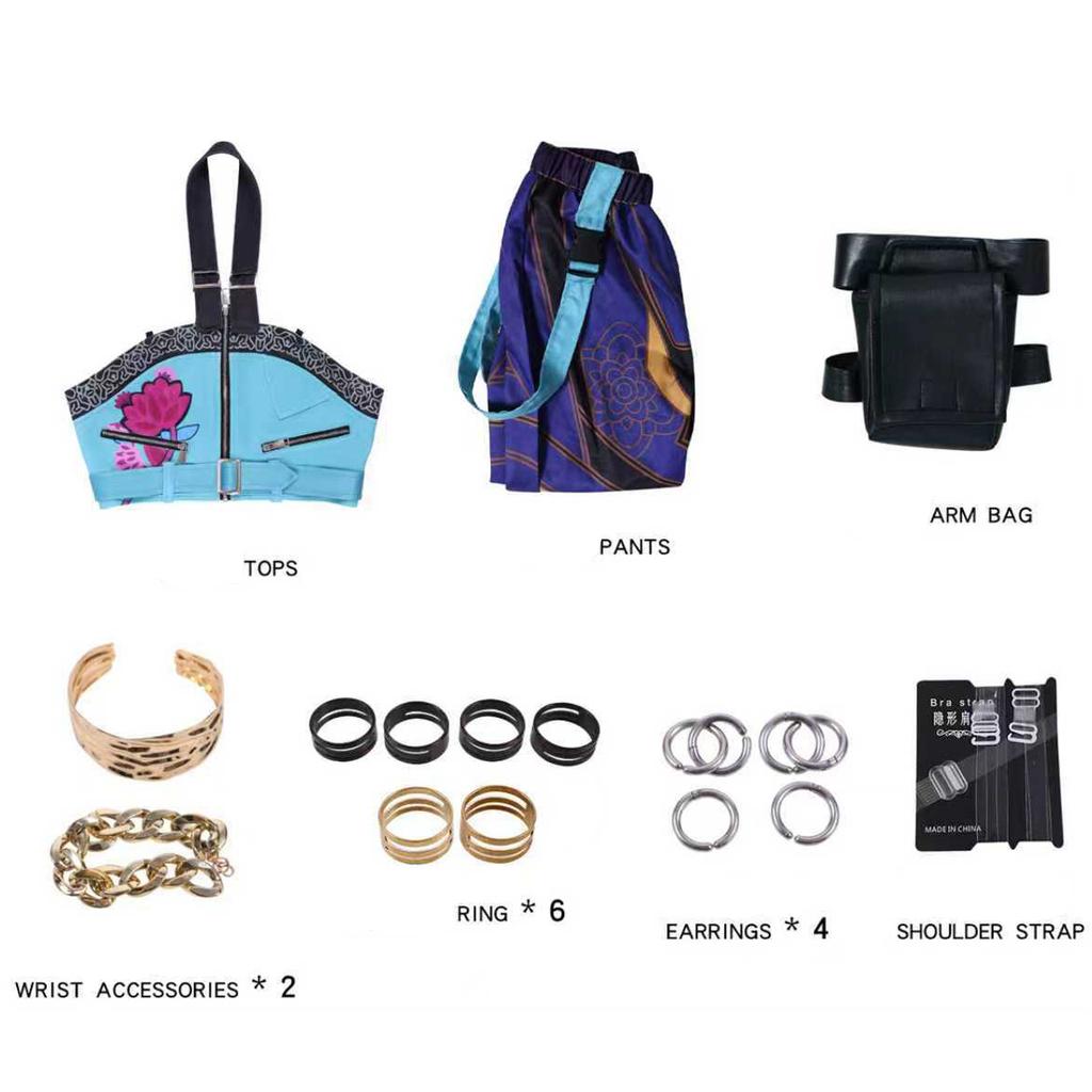 Fantazie KPop Rumi Zoey Cosplay Dívky Scénické Oblečení Lovec Démonů Kostým Kostým 6 Až 14 Let Halloween Karnevalová Párty Oblečení