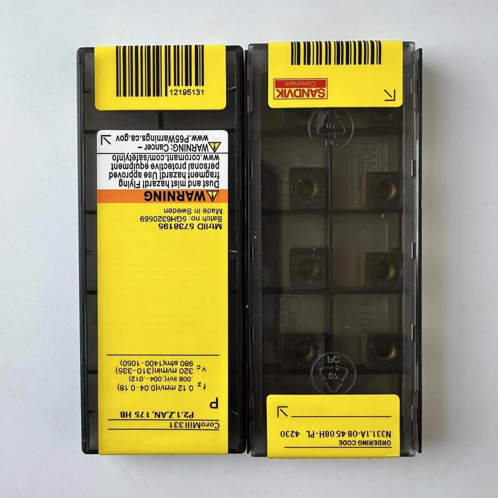 Original Sandvik / N331.1A-084508H-PL 4230 /CNC CARBIDE tool blade 10 Pcs