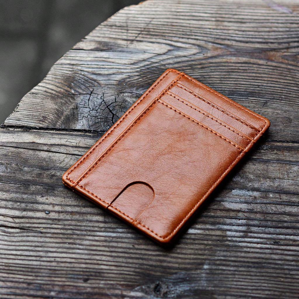 Card Bag Men's RFID Anti-theft Swipe Card Bag Men's Card Holder
