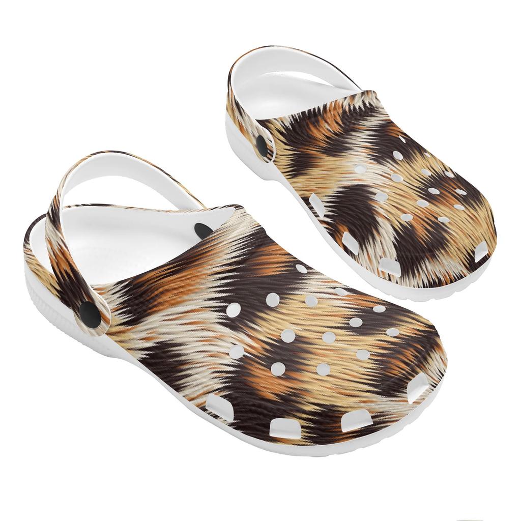Novelty Printed EVA Clogs Sandals Women Men Quick Dry Lightweight Slip On Casual Shoes Lightweight Summer Footwear Daily Wear