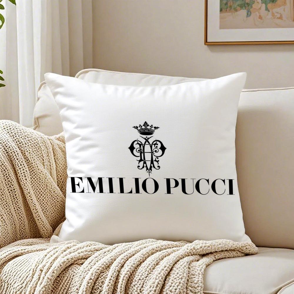 Vibrant Fashion Brand EEmilio PPucci Cushion Cover Pillowcase Antidustmite living Room Sofa Decor Cushion Room