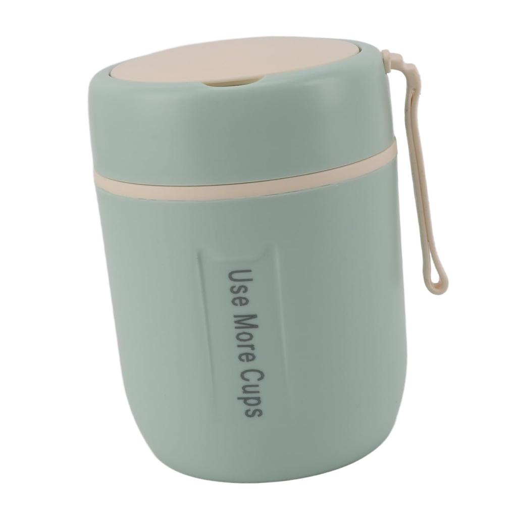 500ml Food-proof Stainless Steel Soup Container for School, Camping, Travel, Beige Color, Insulated Lu Jar Mug (EB05p28evscz-13)