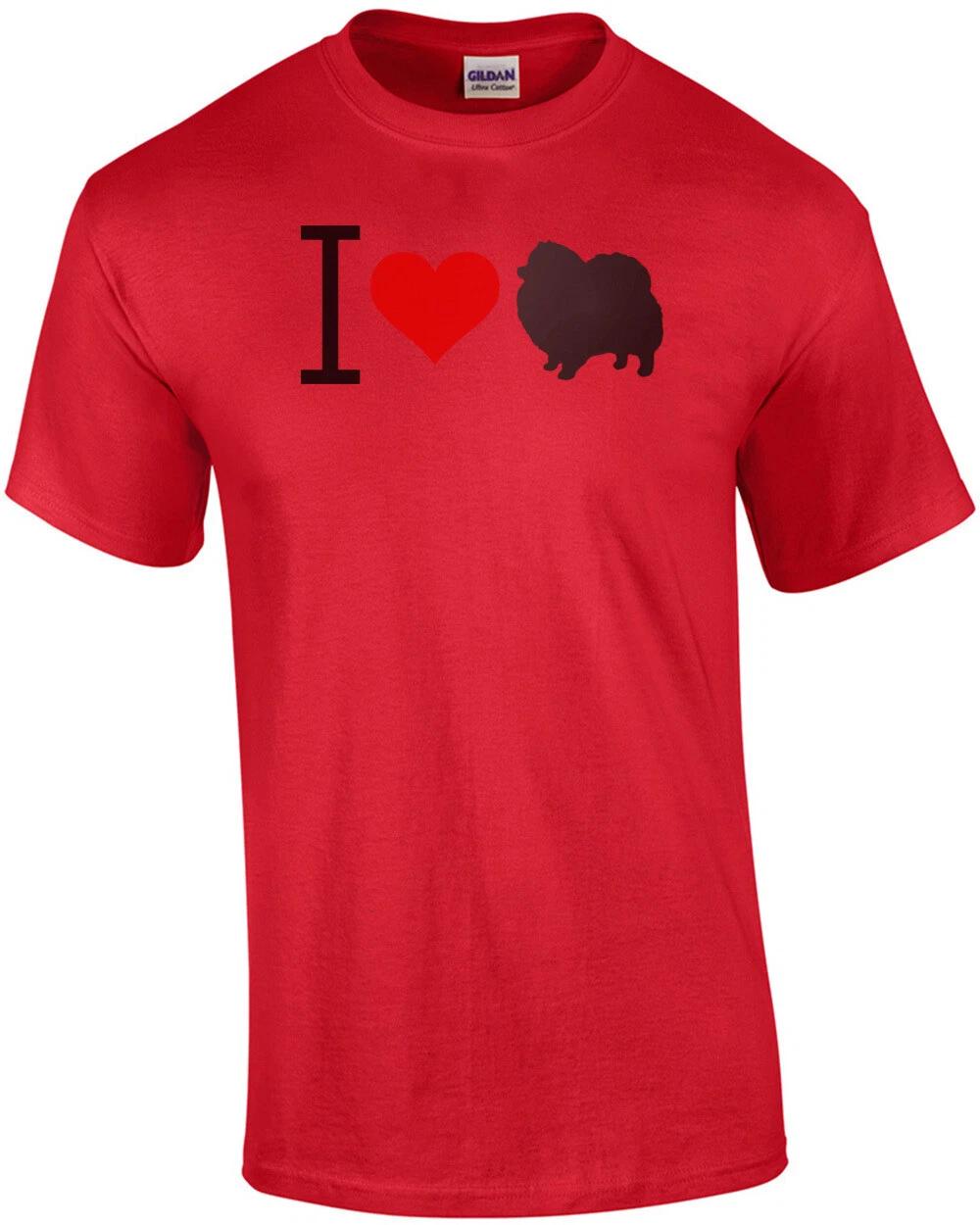 I love Pomeranian - Pomeranian T-Shirt 3XL
