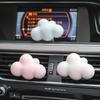 For Tesla Model 3 Y 2021-2026 Cute Cloud Car Air Freshener Ornaments Gypsum Perfume Auto Air Vent Freshener Lasting Aromatherapy