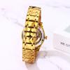 Men's Automatic Skeleton Watch, 3ATM Water Resistant: Luminous, Analog, Stainless Steel, Gold, Simple, Stylish, Casual, Business, Men's Fashion